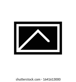 Envelope icon Flat design style, vector illustration