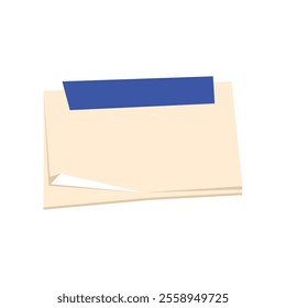 Envelope icon. Flat illustration of envelope icon for web design. Design elements illustration of agenda icon, small notes and technology theme