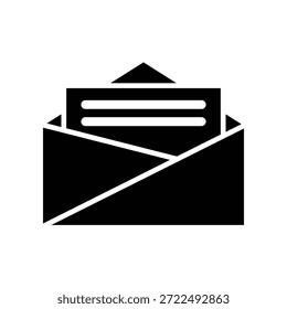 Plantilla de diseño de Vector de ilustración de icono de sobre