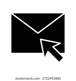 Plantilla de diseño de Vector de ilustración de icono de sobre