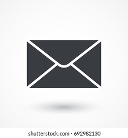 Envelope icon isolated. mail symbol for website design, mobile application, ui. Editable stroke. Vector illustration