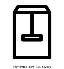 envelope icon isolated sign symbol vector illustration - high quality black style vector icons
