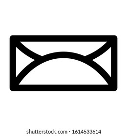 envelope icon isolated sign symbol vector illustration - high quality black style vector icons
