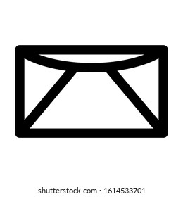 envelope icon isolated sign symbol vector illustration - high quality black style vector icons
