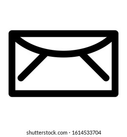 envelope icon isolated sign symbol vector illustration - high quality black style vector icons
