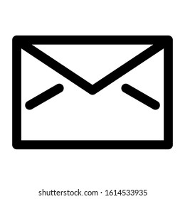 envelope icon isolated sign symbol vector illustration - high quality black style vector icons
