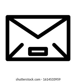 envelope icon isolated sign symbol vector illustration - high quality black style vector icons
