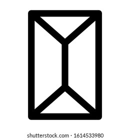 envelope icon isolated sign symbol vector illustration - high quality black style vector icons
