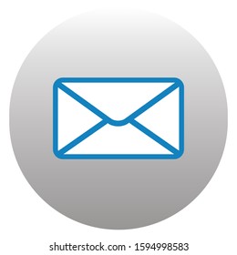 envelope icon logo design template