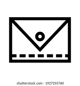 envelope icon or logo isolated sign symbol vector illustration - high quality black style vector icons
