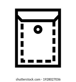 envelope icon or logo isolated sign symbol vector illustration - high quality black style vector icons
