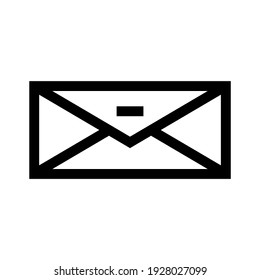 icono de sobre o logotipo símbolo de signo aislado ilustración vectorial de alta calidad estilo negro iconos vectoriales
