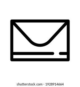 envelope icon or logo isolated sign symbol vector illustration - high quality black style vector icons

