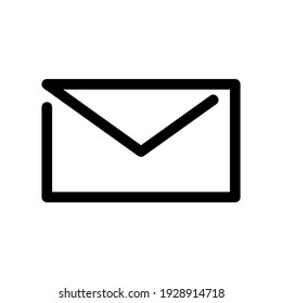 envelope icon or logo isolated sign symbol vector illustration - high quality black style vector icons
