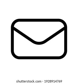 envelope icon or logo isolated sign symbol vector illustration - high quality black style vector icons
