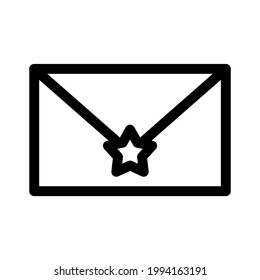 envelope icon or logo isolated sign symbol vector illustration - high quality black style vector icons
