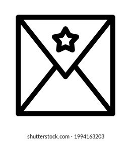 envelope icon or logo isolated sign symbol vector illustration - high quality black style vector icons
