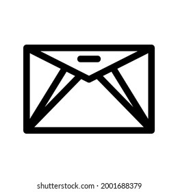 envelope icon or logo isolated sign symbol vector illustration - high quality black style vector icons

