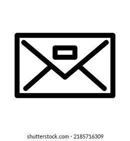 envelope icon or logo isolated sign symbol vector illustration - high quality black style vector icons
