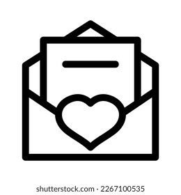 Briefumschlag-Symbol oder Logo einzeln auf Zeichensymbolen, Vektorgrafik - hochwertige Vektorsymbole in schwarzem Stil
