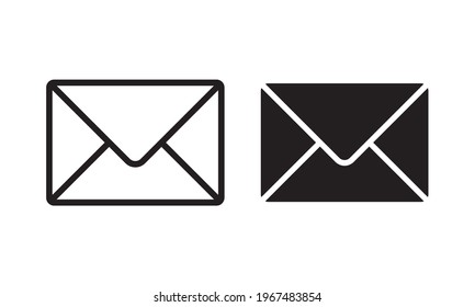 envelope icon, Mail icon. E-mail symbol vector