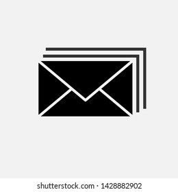 
Envelope Icon. Mail, Letter or E-mail Illustration As A Simple Vector Sign & Trendy Symbol for Design and Websites, Presentation or Mobile Application.