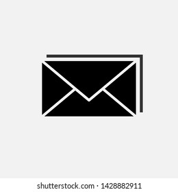 
Envelope Icon. Mail, Letter or E-mail Illustration As A Simple Vector Sign & Trendy Symbol for Design and Websites, Presentation or Mobile Application.