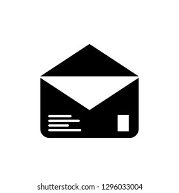 Envelope icon . Mail icon. Post. Sign design