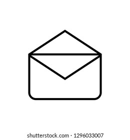 Envelope icon . Mail icon. Post. Sign design