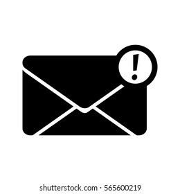 Envelope icon. Mail symbol. Email. Vector illustration