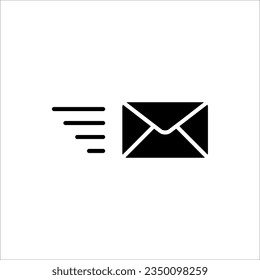 Icono Sobre. vector de icono de correo aislado en fondo blanco