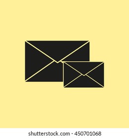 envelope icon. message