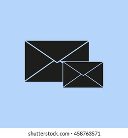 envelope icon. message. 