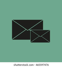 envelope icon. message