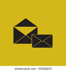 envelope icon. message. 