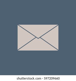 envelope icon. message