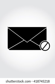 Envelope icon. Message icon. Letter vector icon