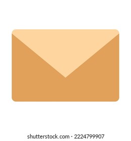 envelope icon on white background