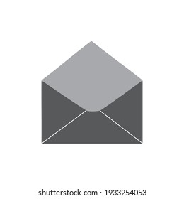 The Envelope Icon Is Open, Vector Graphics. E-mail.