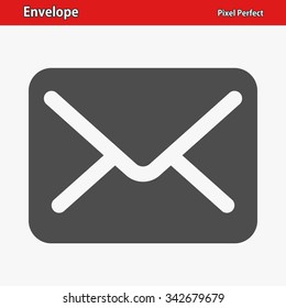 Envelope Icon. Professional, pixel perfect icon optimized for both large and small resolutions. EPS 8 format.
