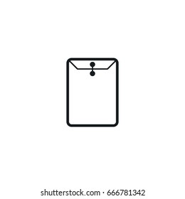envelope icon. sign design