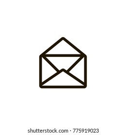 envelope icon. sign design