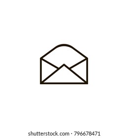 envelope icon. sign design