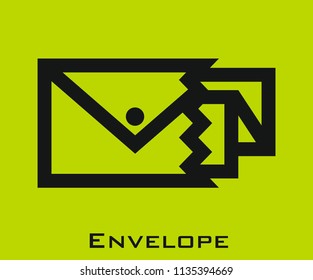 Envelope icon signs