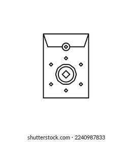 the envelope icon is suitable for your web, apk or project with a chinese new year theme