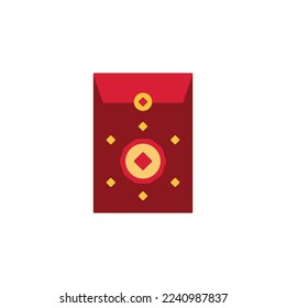 the envelope icon is suitable for your web, apk or project with a chinese new year theme