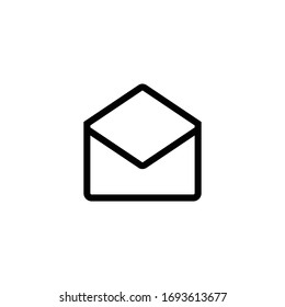 envelope icon, envelope sygn and symbol vector design