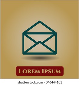 Envelope icon or symbol