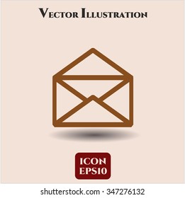 Icono de sobre o símbolo