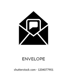 Envelope icon. Envelope symbol design from Communication collection. Simple element vector illustration on white background.